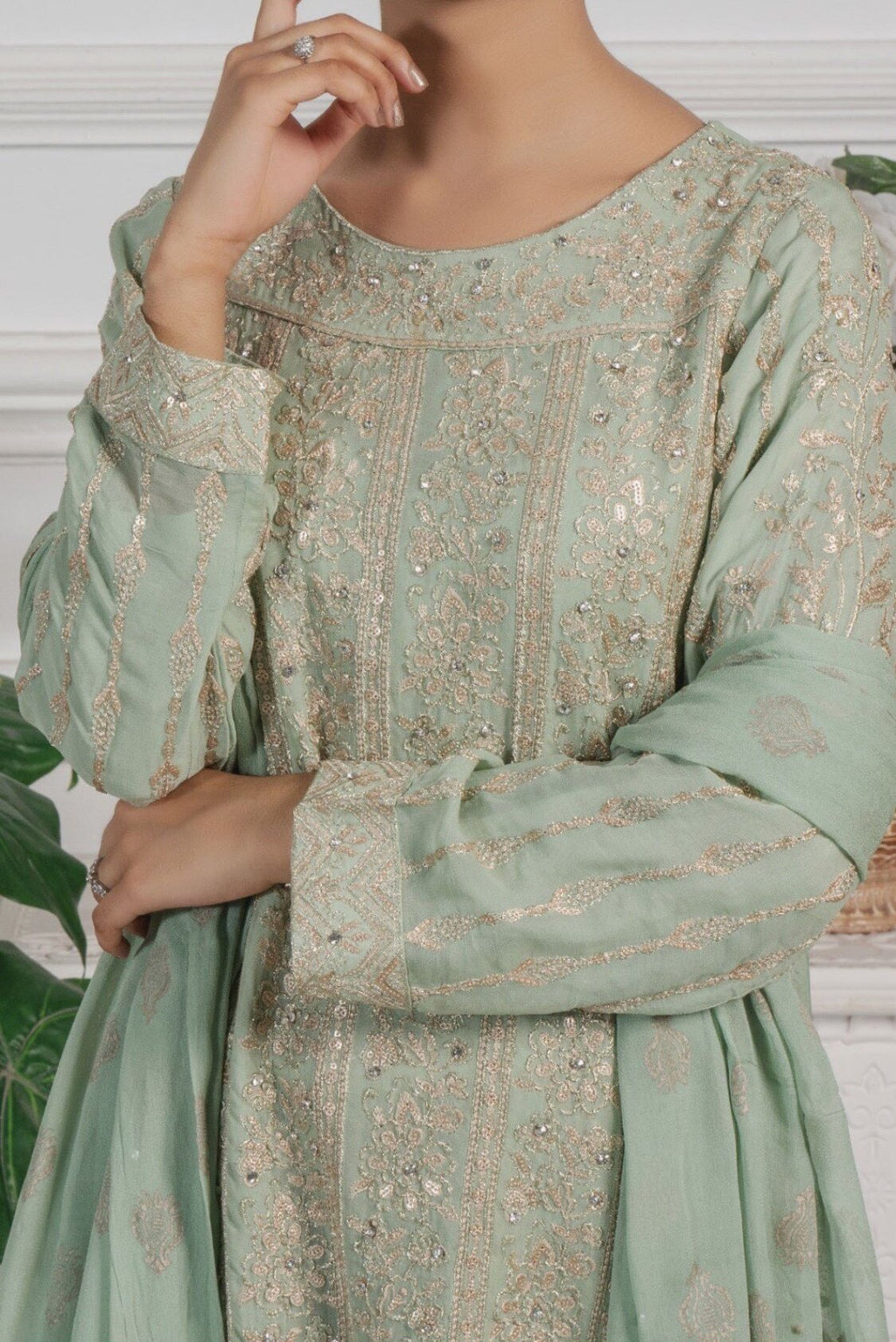 Green Wedding Dress