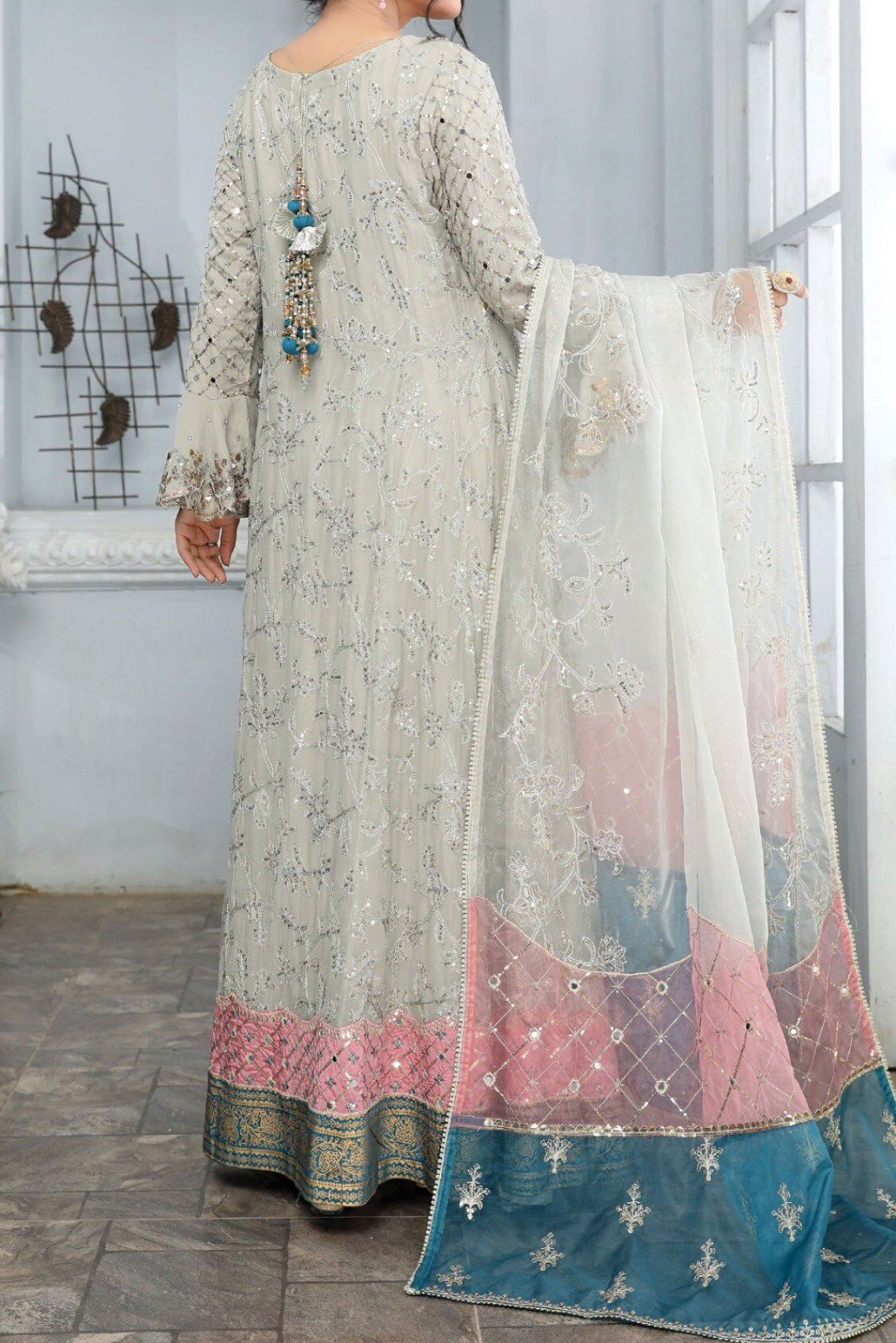 Grey Wedding Dress