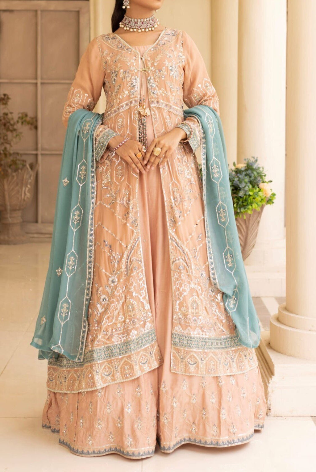 Orange Wedding Dress