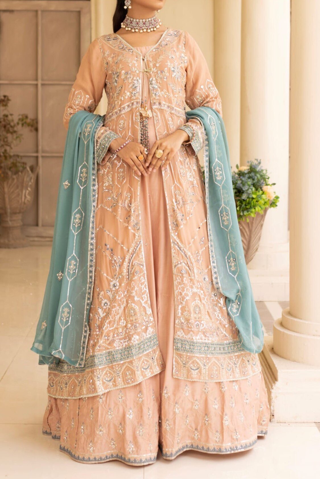 Orange Wedding Dress