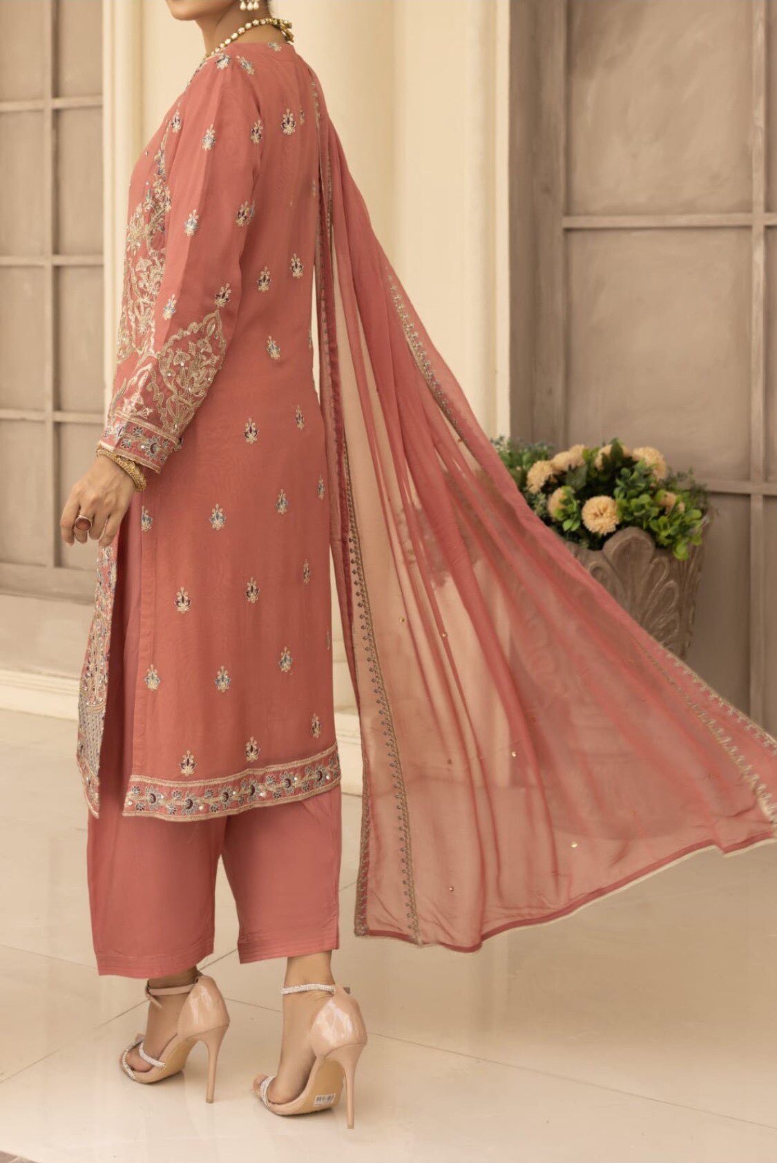 Pink Wedding Dress